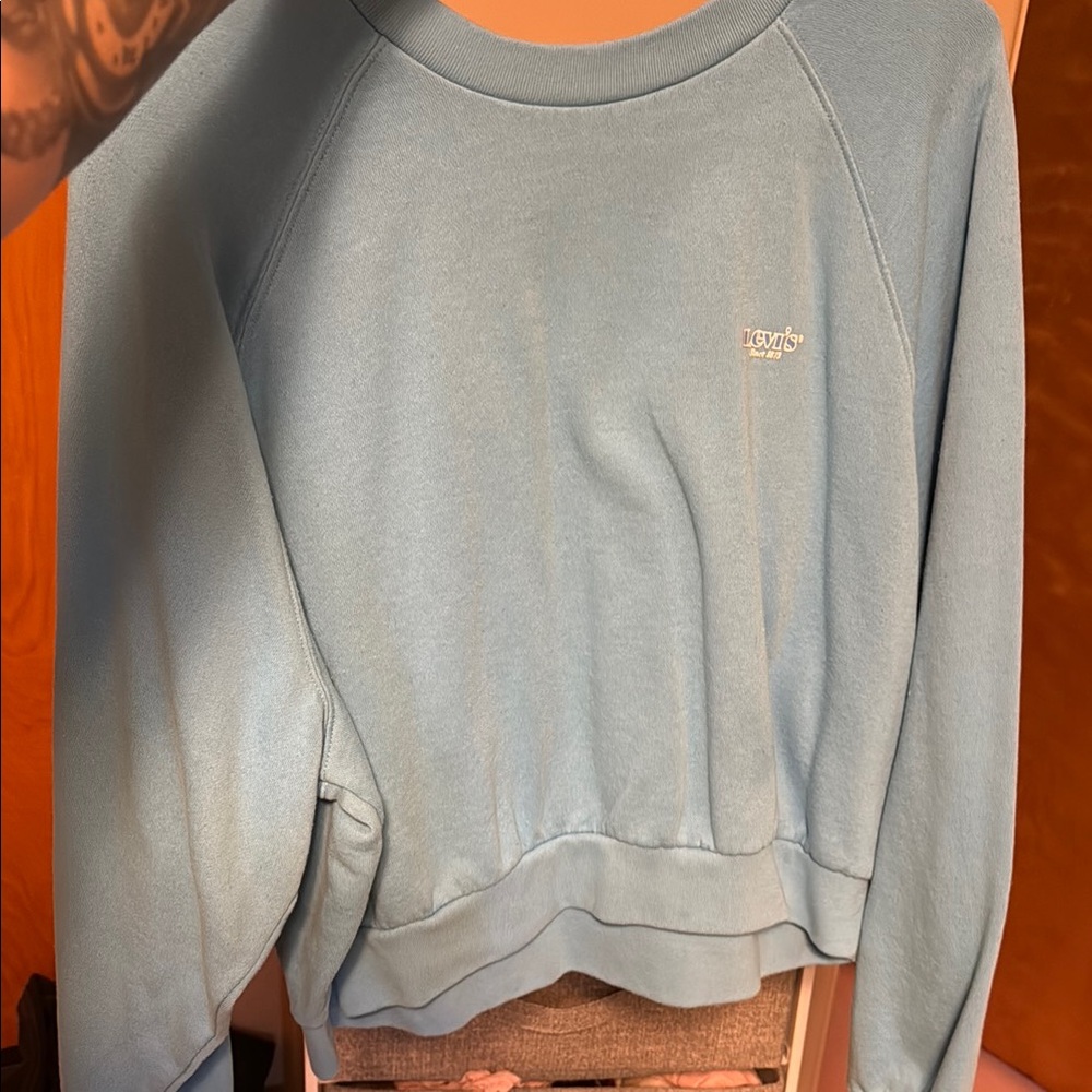 Levi's Sky Blue Crewneck Sweatshirt